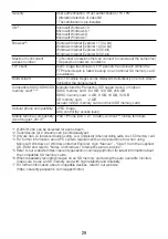 Preview for 29 page of Panasonic WV-S4150 Important Information Manual