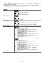 Preview for 14 page of Panasonic WV-S4156 Basic Information