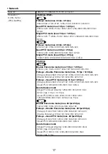 Preview for 17 page of Panasonic WV-S4156 Basic Information