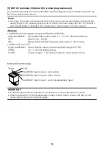 Предварительный просмотр 10 страницы Panasonic WV-S4176 Basic Information