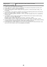 Preview for 20 page of Panasonic WV-S4176 Basic Information