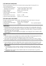 Preview for 11 page of Panasonic WV-S4556L Basic Information