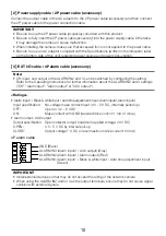 Preview for 10 page of Panasonic WV-S4576L Basic Information