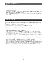Предварительный просмотр 8 страницы Panasonic WV-S6111 Important Information Manual