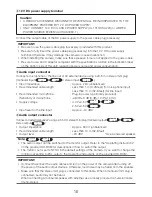 Preview for 18 page of Panasonic WV-S6111 Important Information Manual