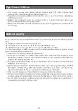 Preview for 8 page of Panasonic WV-S6530N Important Information Manual