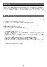 Preview for 8 page of Panasonic WV-S6532LN Important Information Manual