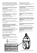 Preview for 10 page of Panasonic WV-S6532LN Important Information Manual