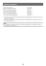 Preview for 38 page of Panasonic WV-S6532LN Important Information Manual