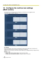 Предварительный просмотр 132 страницы Panasonic WV-SC380 Series Operating Instructions Manual