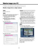 Preview for 6 page of Panasonic WV-SC384 Operating Instructions Manual