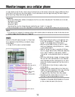 Preview for 14 page of Panasonic WV-SC384 Operating Instructions Manual