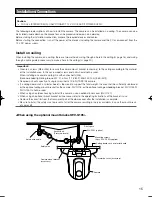 Preview for 15 page of Panasonic WV-SC385 Installation Manual