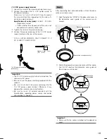 Preview for 19 page of Panasonic WV-SC385 Installation Manual