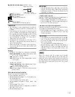 Preview for 17 page of Panasonic WV-SC386 Installation Manual