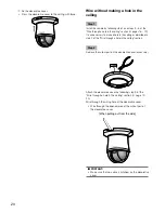 Preview for 20 page of Panasonic WV-SC386 Installation Manual