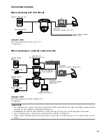 Preview for 21 page of Panasonic WV-SC386 Installation Manual