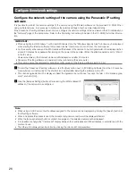 Preview for 26 page of Panasonic WV-SC386 Installation Manual