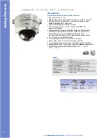 Preview for 56 page of Panasonic WV-SC386 Product Catalog