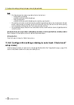 Preview for 118 page of Panasonic WV-SC387 Operating Instructions Manual