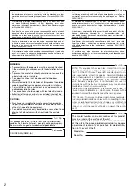 Preview for 2 page of Panasonic WV-SC387A Installation Manual