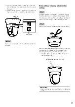 Preview for 23 page of Panasonic WV-SC387A Installation Manual