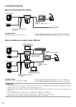 Preview for 24 page of Panasonic WV-SC387A Installation Manual