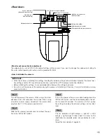 Предварительный просмотр 15 страницы Panasonic WV-SC588 Installation Manual