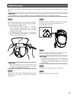 Preview for 25 page of Panasonic WV-SC588 Installation Manual