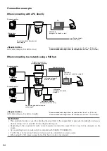 Preview for 24 page of Panasonic WV-SC588A Installation Manual