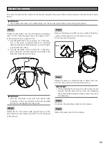 Preview for 25 page of Panasonic WV-SC588A Installation Manual