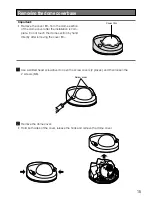 Предварительный просмотр 15 страницы Panasonic WV-SF132 Installation Manual