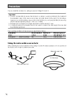 Preview for 16 page of Panasonic WV-SF132 Installation Manual