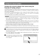 Preview for 27 page of Panasonic WV-SF132 Installation Manual