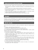 Preview for 8 page of Panasonic WV-SF135 Installation Manual