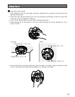 Preview for 21 page of Panasonic WV-SF135 Installation Manual