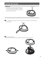 Предварительный просмотр 15 страницы Panasonic WV-SF138 Installation Manual