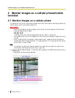 Предварительный просмотр 16 страницы Panasonic WV-SF138 Operating Instructions Manual