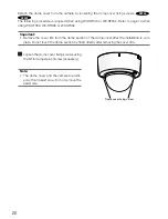 Preview for 20 page of Panasonic WV-SF330 Series Installation Manual