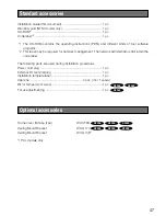 Preview for 47 page of Panasonic WV-SF330 Series Installation Manual