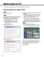 Preview for 6 page of Panasonic WV-SF330 Series Operating Instructions Manual