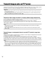 Preview for 14 page of Panasonic WV-SF330 Series Operating Instructions Manual