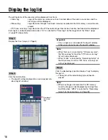 Preview for 16 page of Panasonic WV-SF330 Series Operating Instructions Manual