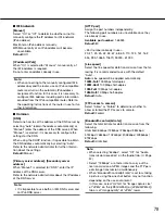 Preview for 79 page of Panasonic WV-SF330 Series Operating Instructions Manual