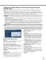 Preview for 83 page of Panasonic WV-SF330 Series Operating Instructions Manual