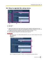 Preview for 53 page of Panasonic WV-SF430 Series Operating Instructions Manual