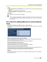 Preview for 197 page of Panasonic WV-SF430 Series Operating Instructions Manual