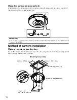 Preview for 18 page of Panasonic WV-SF438 Installation Manual