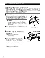 Preview for 22 page of Panasonic WV-SF448 Installation Manual