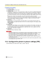 Preview for 134 page of Panasonic WV-SF530 Series Operating Instructions Manual